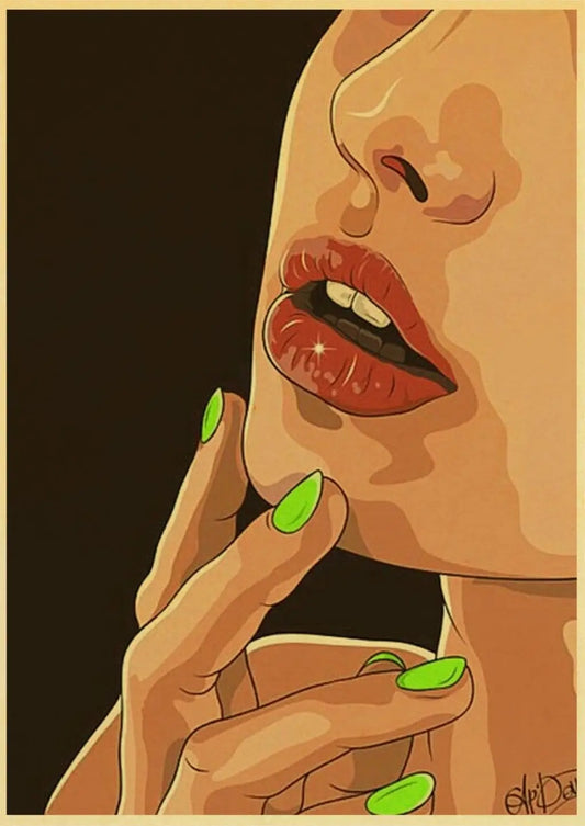 Peinture par numéro - Sexy - Fluo